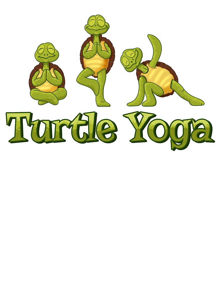 Regalo Original Mamá Green Turtle Yoga Mom