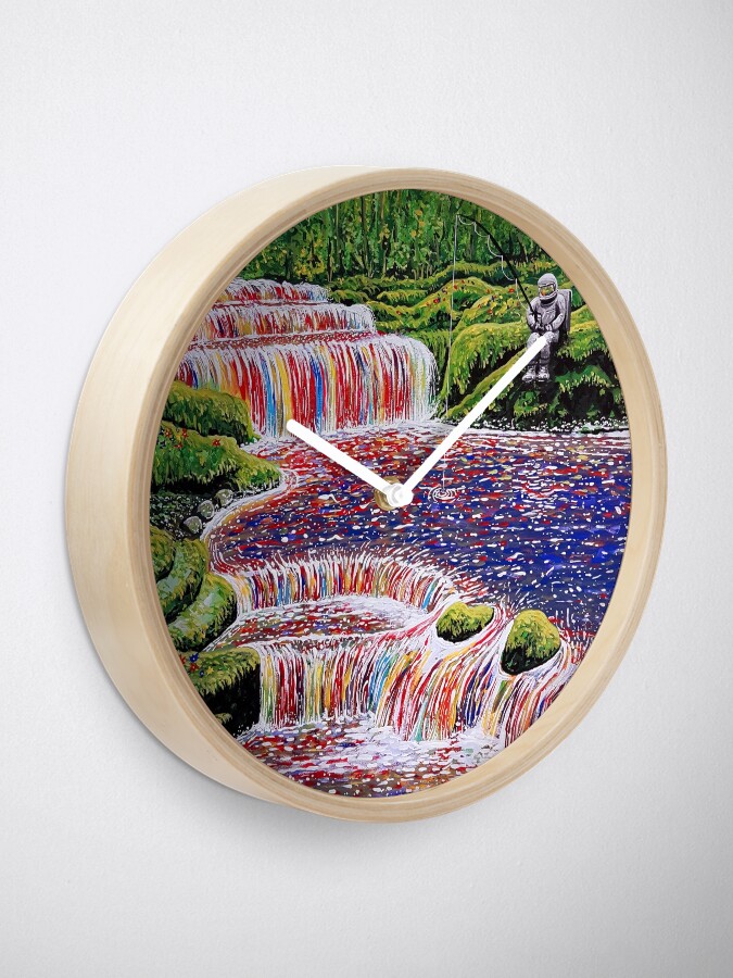 Alternate view of Fishing Trip Clock