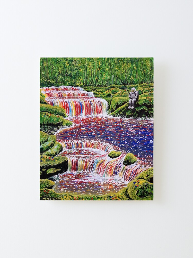 Alternate view of Fishing Trip Mounted Print