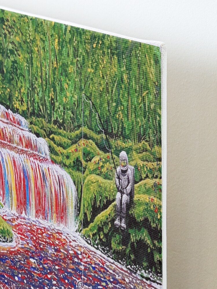 Alternate view of Fishing Trip Mounted Print