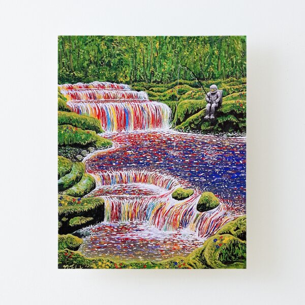 Fishing Trip Canvas Mounted Print