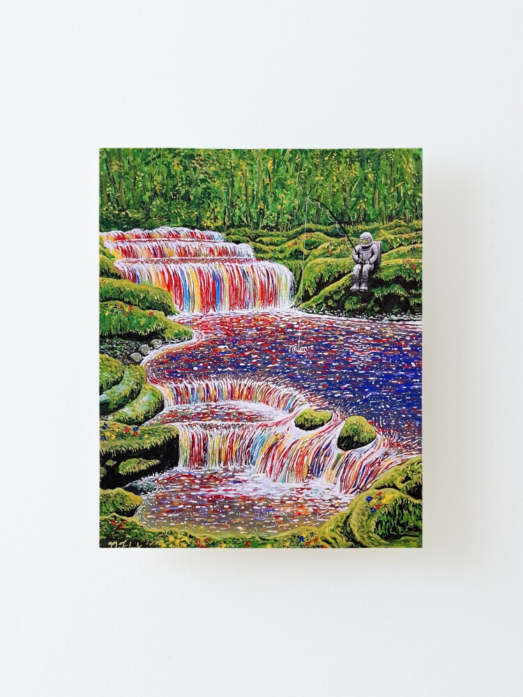 Alternate view of Fishing Trip Mounted Print