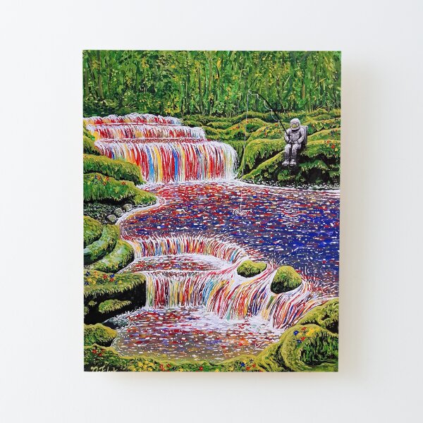 Fishing Trip Wood Mounted Print