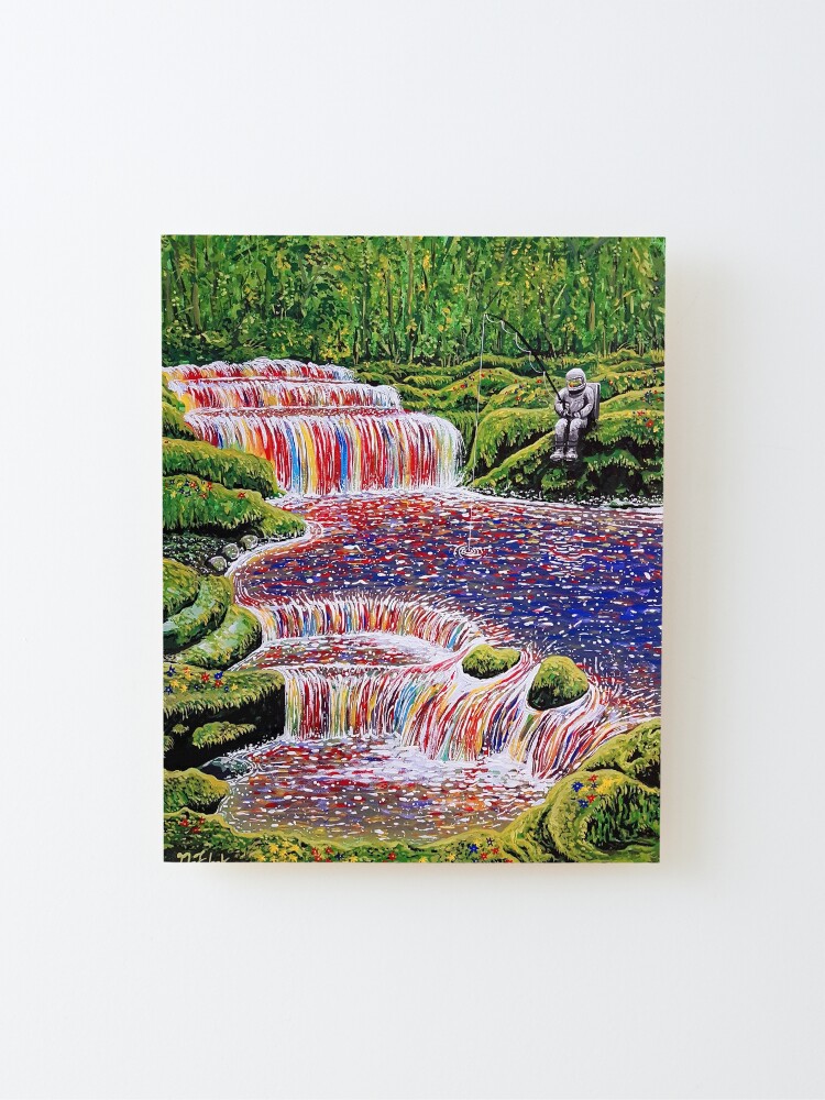 Alternate view of Fishing Trip Mounted Print