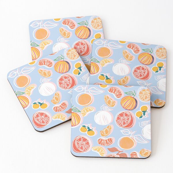 Item preview, Summer Citrus Fruits  designed and sold by MakiPrints.