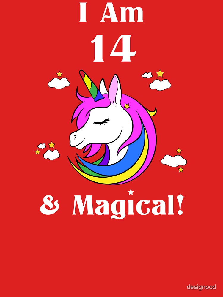 14 & I Wanna Be A Unicorn: Unicorn Gifts For Teen Girls Age 14