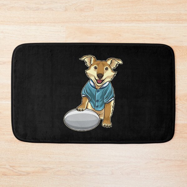 Item preview, Dog guards Rugby Ball designed and sold by anziehend.