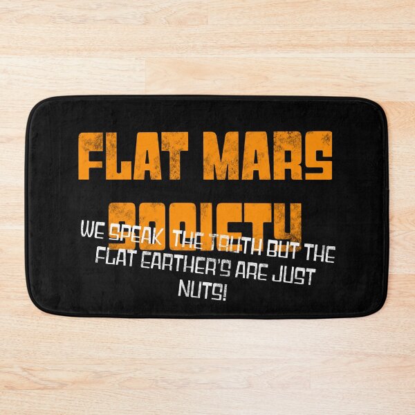 Item preview, Flat Mars is society. designed and sold by beachcamper.