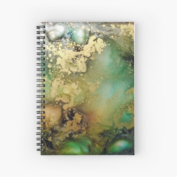 Item preview, Green and Gold Abstract  designed and sold by hollyanderson.