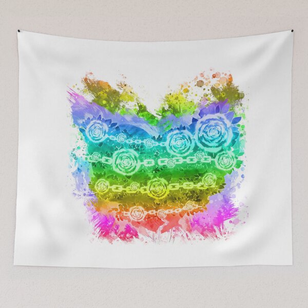 Item preview, Broken Rose Fused Heart Raibow Gradient designed and sold by Damian Strzechowski.