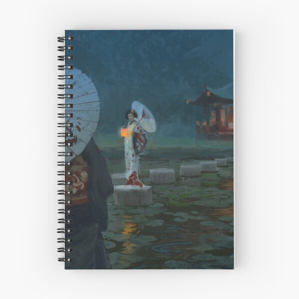 Item preview, Geisha crossing the Dragon Elder's path designed and sold by Daniel Rodgers.