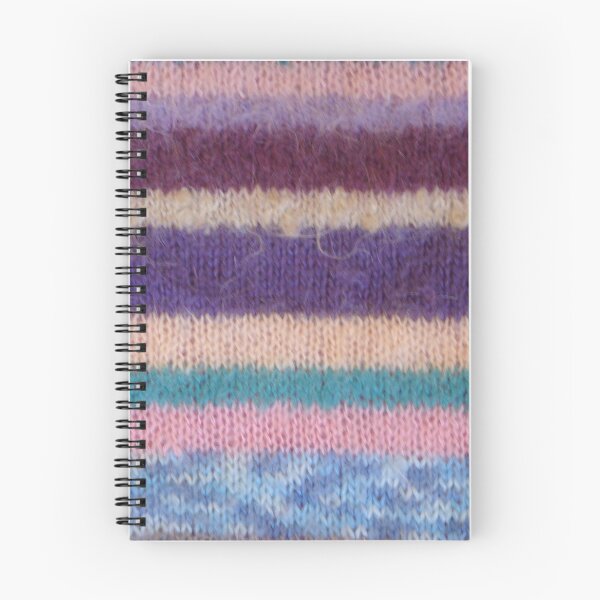 Item preview, fun vintage colorful stripes hand knitted designed and sold by pollywolly.