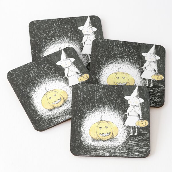 Item preview, Pumpkin : Booh! | Ink illustration by asillustrations designed and sold by alisonsadler.