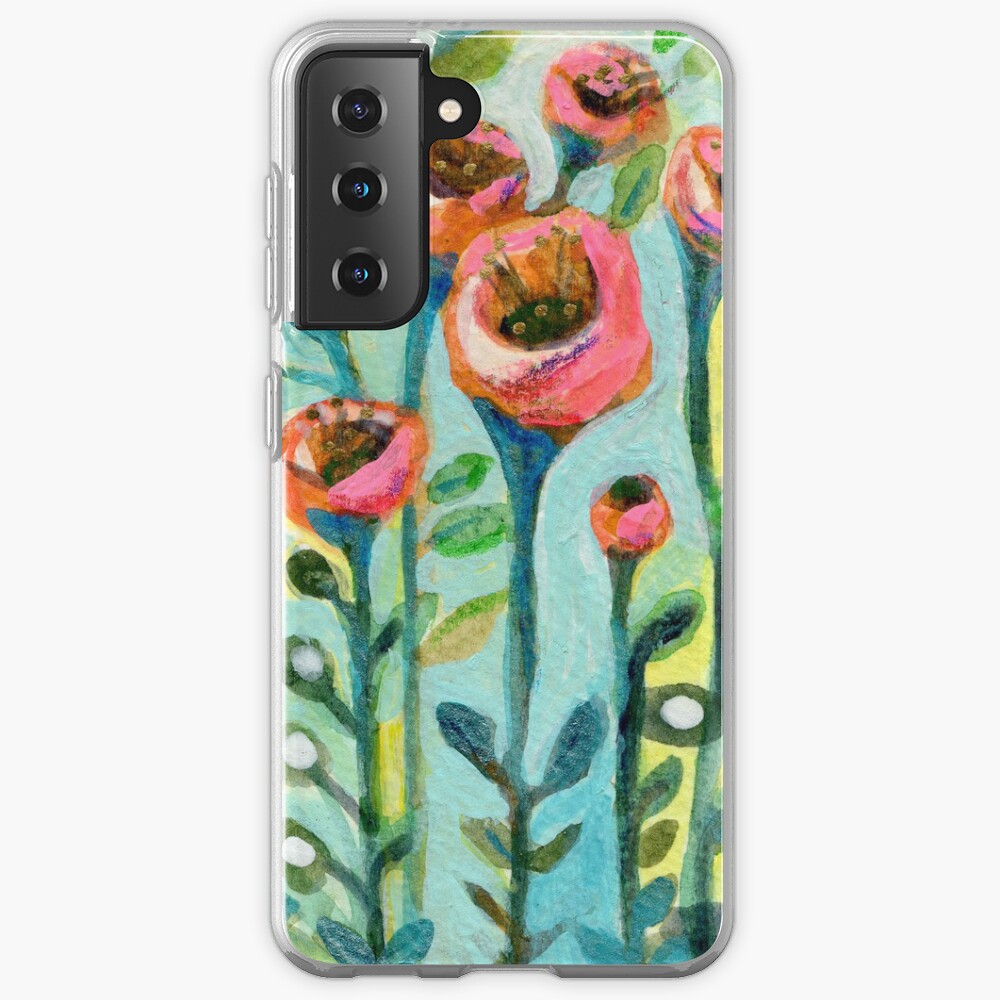 Tulips in the Garden Case & Skin for Samsung Galaxy