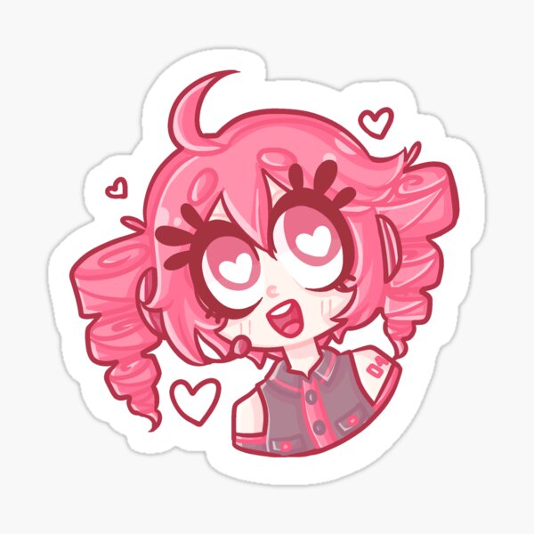 Vista previa del artículo con la obra «Kasane Teto Cutie Headshot v2», diseñado y vendido por MissRoompje.