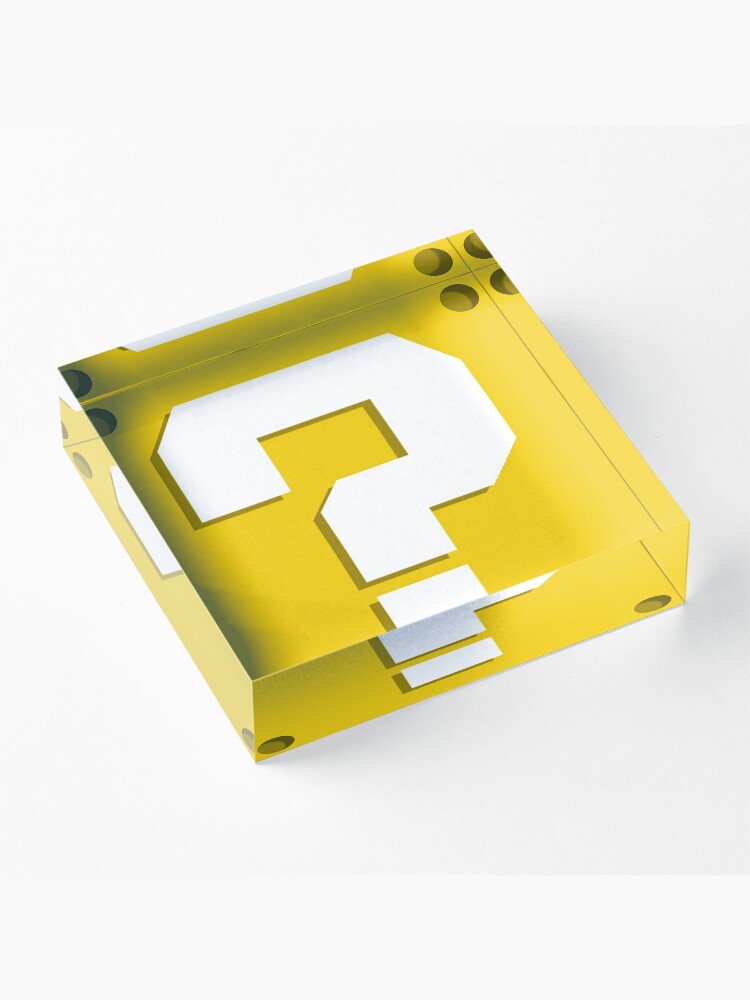 Question Mark Block (Super Mario Bros) - Download Free 3D model by