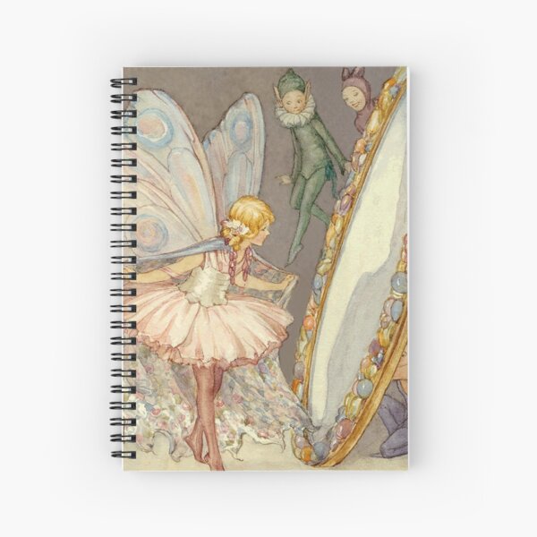 "Fairy Mirror" von Margaret Tarrant Spiralblock