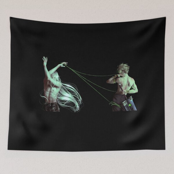 Item preview, Sephiroth and Cloud designed and sold by Saoghal.