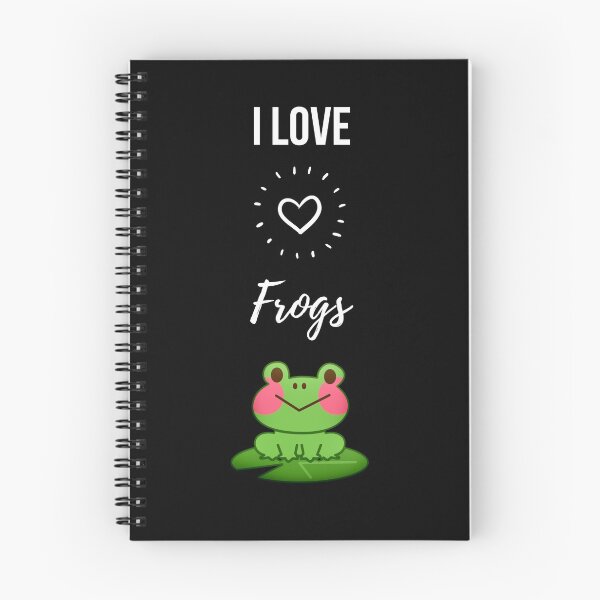 Item preview, I Love Frogs designed and sold by PinkPandaPress.