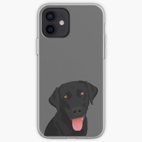 Bruno the Black Lab iPhone Soft Case