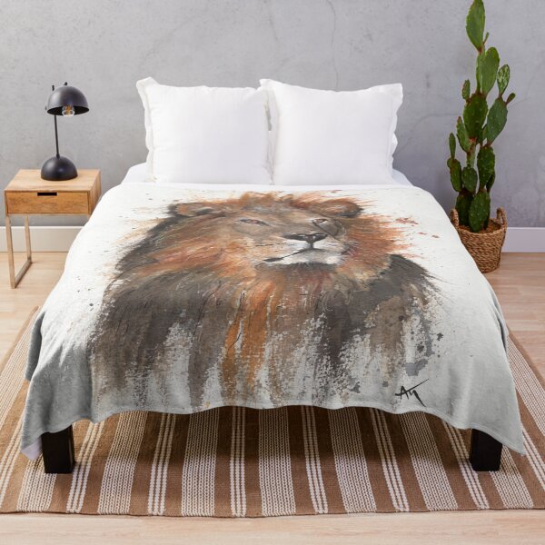 Item preview, Watercolor lion designed and sold by Andreea Nae.
