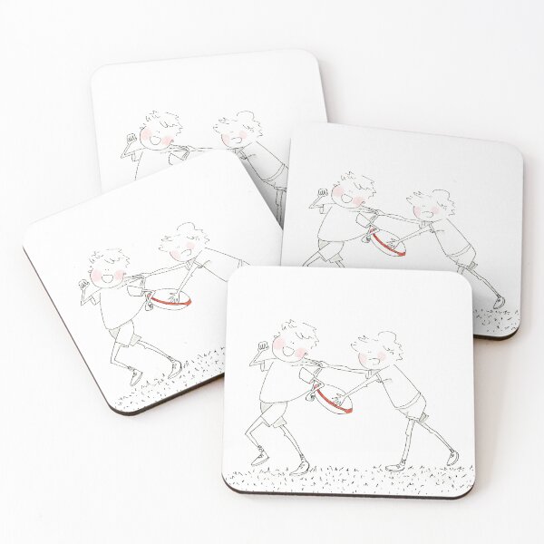 Item preview, Rugby time! Ink drawing by asillustrations designed and sold by alisonsadler.