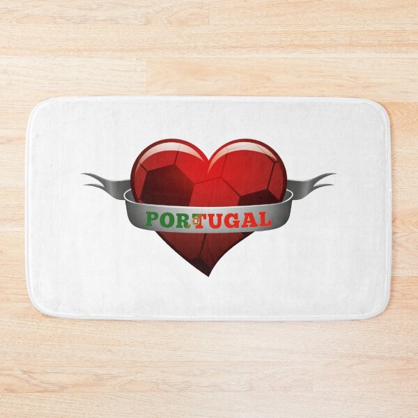 Item preview, Portugal soccer heart designed and sold by MarlowLoom.