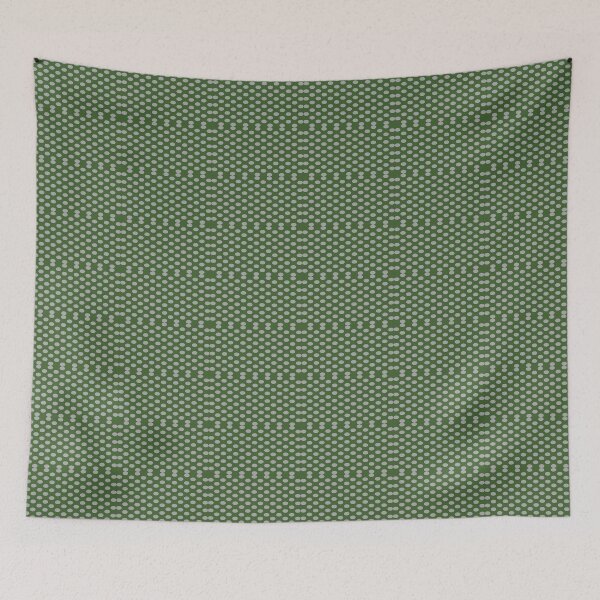 Item preview, Patrón de lunares verde y blanco designed and sold by pro2ozoa.