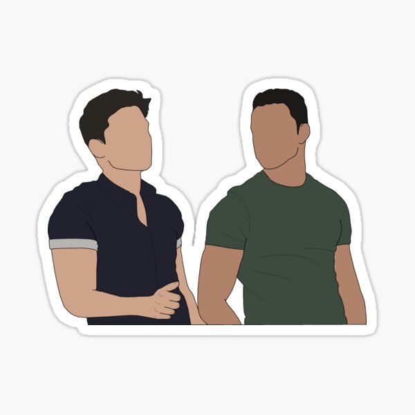 TK Strand and Carlos Reyes Sticker