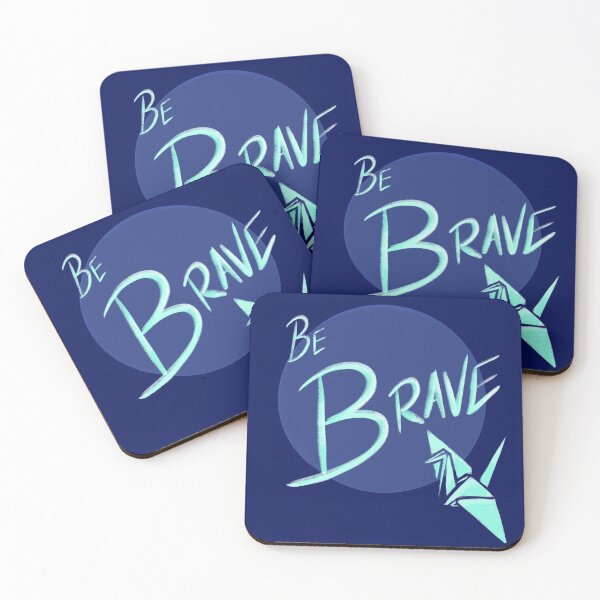 Item preview, Be Brave - Paper Crane designed and sold by Lissiedixonart.