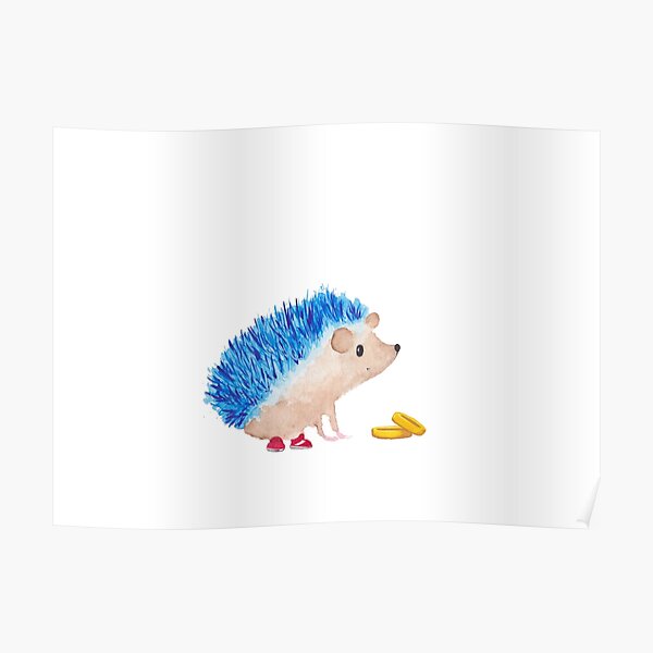 Poster Sonic The Hedgehog Redbubble