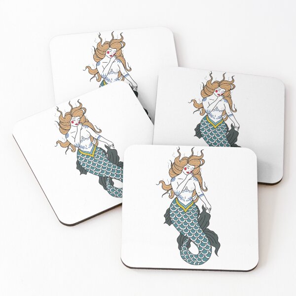 Item preview, Tattoo mermaid designed and sold by Libbyhine26.