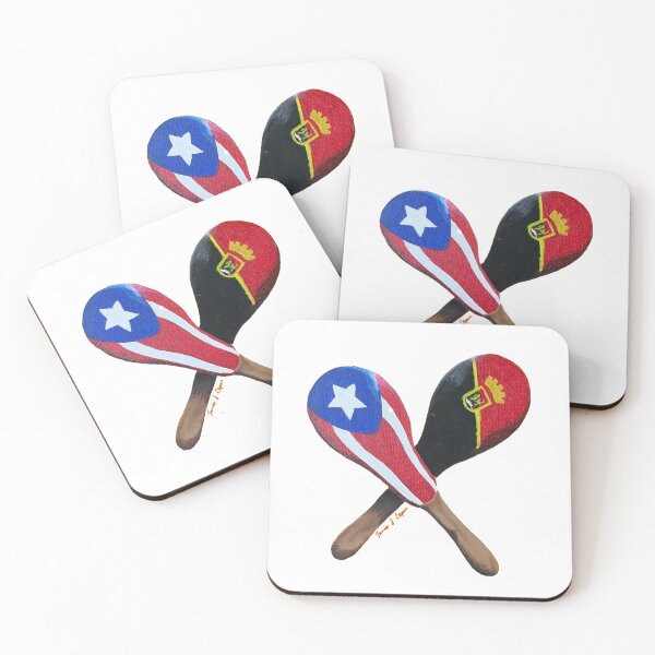 Item preview, Maracas Ponceña designed and sold by Art-y-Son.