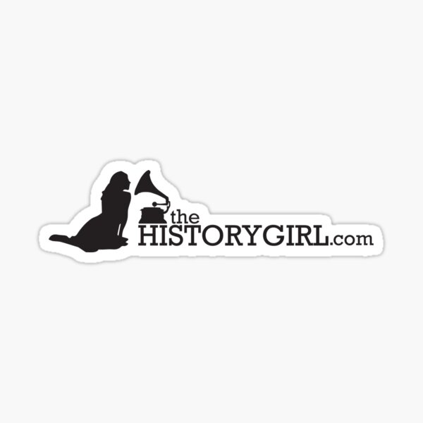 "The History Girl Logo" Sticker for Sale by historygirlusa Redbubble