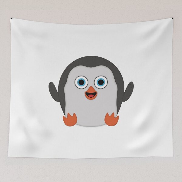 Item preview, penguin designed and sold by animalsandkids.