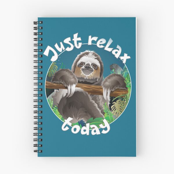 Item preview, sloth relaxation designed and sold by ChriArt ArtDesign.