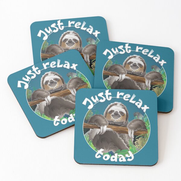 Item preview, sloth relaxation designed and sold by ChriArt ArtDesign.