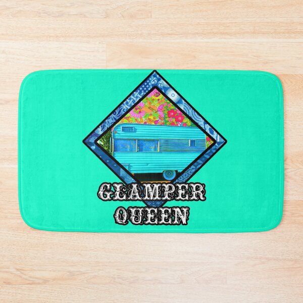 Item preview, Glamper Queen Travel Trailer designed and sold by artbyomega.