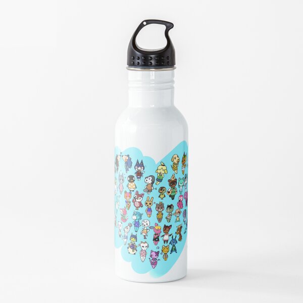 Animal Crossing - Heart of Animals Water Bottle