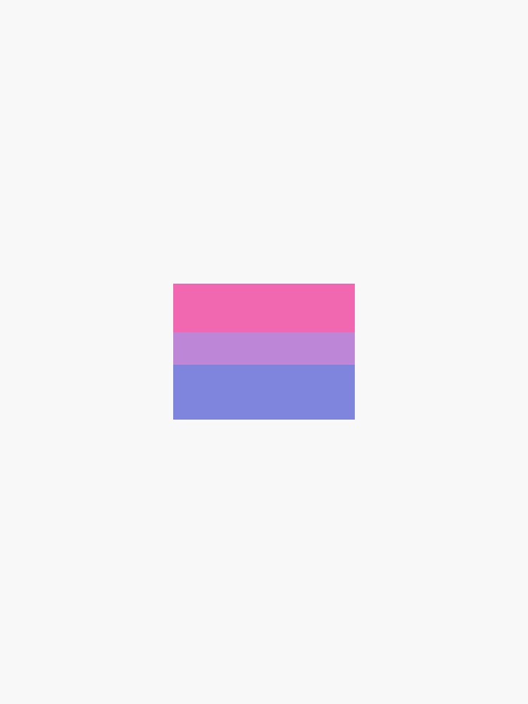 Thumbnail 3 of 3, Sticker, pastel bisexual pride designed and sold by amayoros.