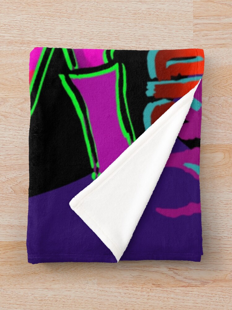 "Retro Jason Voorhees" Throw Blanket for Sale by LDNkillRkute Redbubble