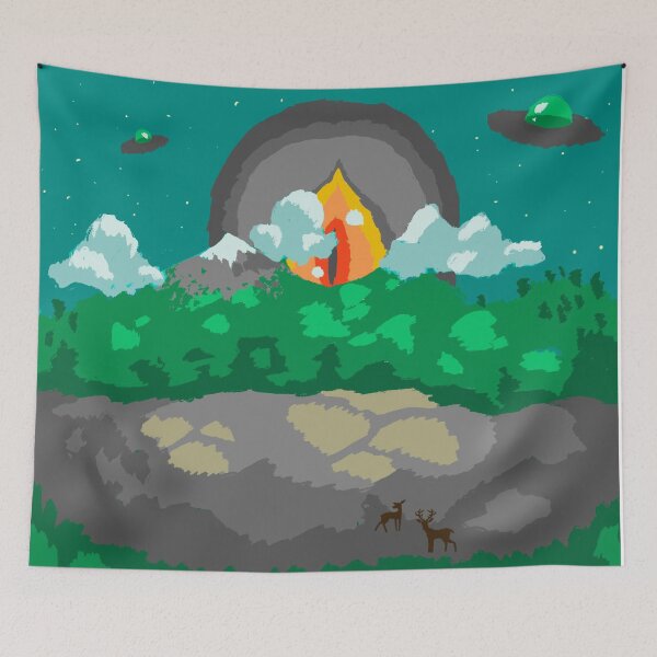 Item preview, Alien Invasion designed and sold by AstroWolfGod.