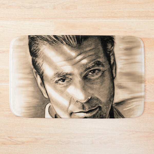 Item preview, Clooney portrait drawing antique designed and sold by GittaG74.