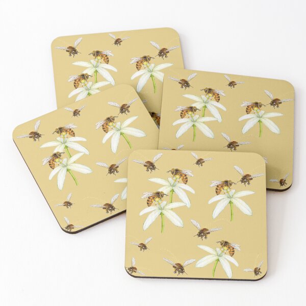 Item preview, Bees Everywhere! II - Protect Birds and Insects designed and sold by Laura Montserrat.