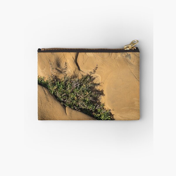 Item preview, Life on Bare Rock - Diagonal Crack with Herbs designed and sold by Georgia Mizuleva.