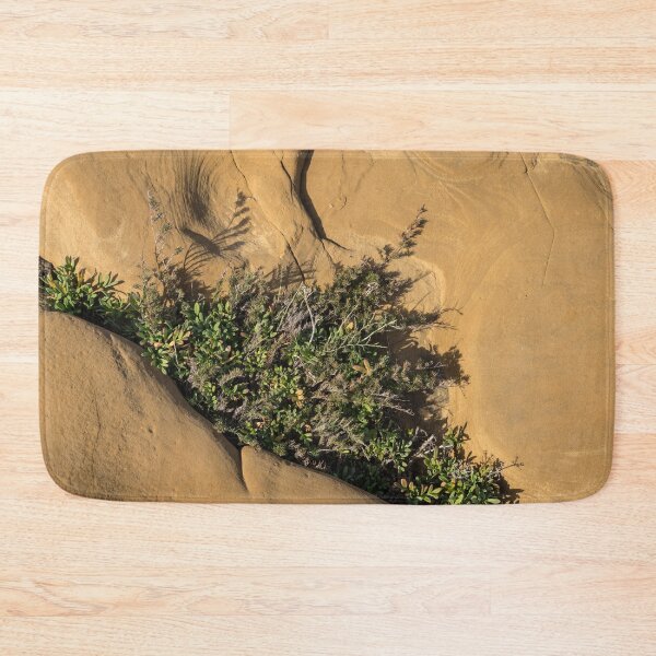 Item preview, Life on Bare Rock - Diagonal Crack with Herbs designed and sold by Georgia Mizuleva.