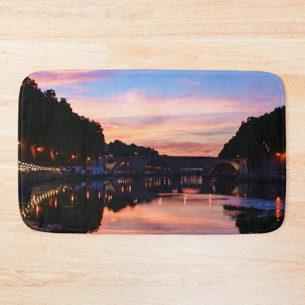 Item preview, Impressions of Rome - Divine Sky and a Necklace of Lights Along Tiber River designed and sold by Georgia Mizuleva.
