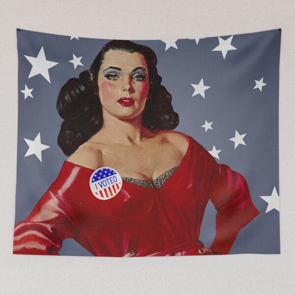 Item preview, I Voted! - blue designed and sold by Jordyn St. John.
