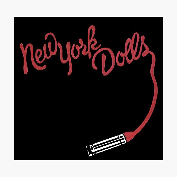 New York Dolls Photographic Print