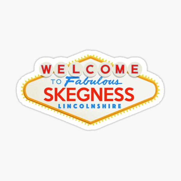 "Fabulous Skegness Lincolnshire" Sticker for Sale by Jack Curtis